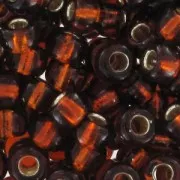 Rocaille Miyuki 8/0 5 - Silver Lined Dark Topaz x8g