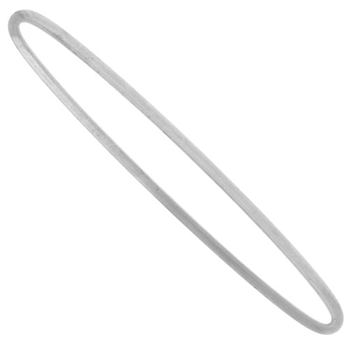 Bague ajourée à former et à personnaliser 56x8 mm - Argent 925 x1