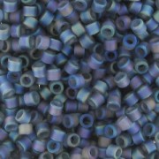 Miyuki Delica 11/0 DB0863 - Mat Transparent Gray AB x8g