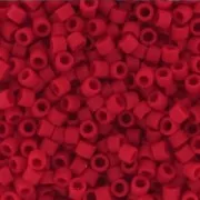 Miyuki Delica 11/0 DB0753 - Mat Opaque Red x8g