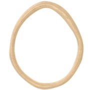 Pendentif ovale irrégulier 47x39 mm - Doré vintage x1|raw }}