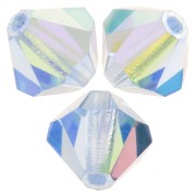 Perles toupies Preciosa - Rondelle Bead 6 mm - Light Sapphire AB x12|raw }}