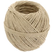 Bobine de fil de chanvre 1.3 mm - Naturel x50m|raw }}