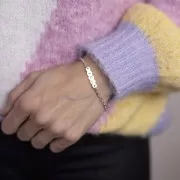 Ebauche à former et à personnaliser 23.5x6 mm - Argent 925 x1