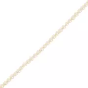 Perles nacrées Aurora 5810 2 mm - Crystal Cream Pearl x41cm