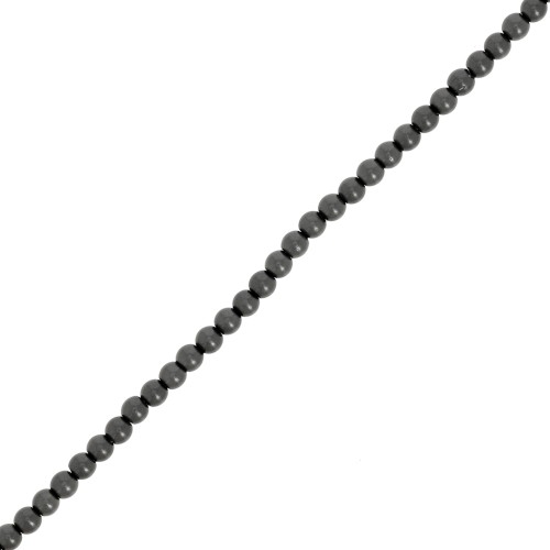 Perles nacrées Aurora 5810 2 mm - Crystal Black Pearl x41cm