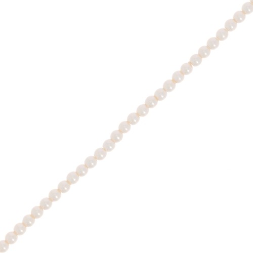 Perles nacrées Aurora 5810 2 mm - Crystal Creamrose Pearl x41cm