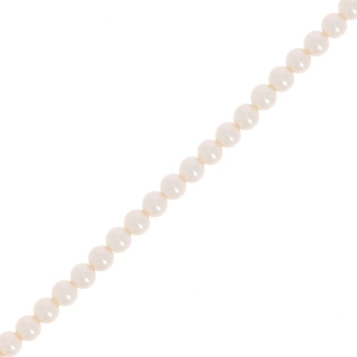 Perles nacrées Aurora 5810 3 mm - Crystal Creamrose Pearl x61cm