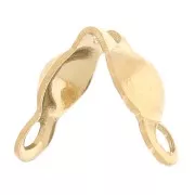 Cache noeuds 3 mm avec anneaux fermés - Acier inoxydable 304L Doré x4