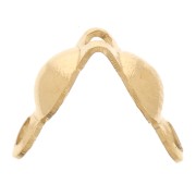 Cache noeuds 3 mm avec anneaux fermés - Acier inoxydable 304L Doré x4