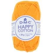 Coton Happy Cotton DMC - spécial amigurumi - Orange (n°792) x43m