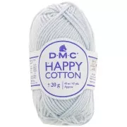 Coton Happy Cotton DMC - spécial amigurumi - Bleu gris (n°796) x43m