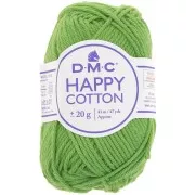 Coton Happy Cotton DMC - spécial amigurumi - Vert prairie (n°780) x43m