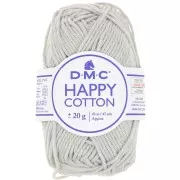 Coton Happy Cotton DMC - spécial amigurumi - Gris clair (n°757) x43m