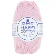 Coton Happy Cotton DMC - spécial amigurumi - Rose dragée (n°760) x43m