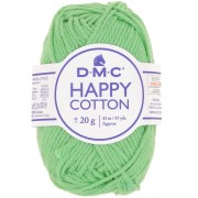 Coton Happy Cotton DMC - spécial amigurumi - Vert mousse (n°782) x43m