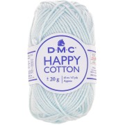 Coton Happy Cotton DMC - spécial amigurumi - Bleu layette (n°765) x43m|raw }}