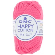 Coton Happy Cotton DMC - spécial amigurumi - Rose bonbon (n°799) x43m|raw }}