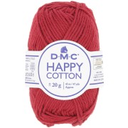Coton Happy Cotton DMC - spécial amigurumi - Rouge foncé (n°791) x43m|raw }}