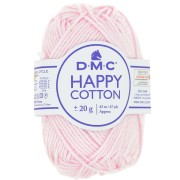 Coton Happy Cotton DMC - spécial amigurumi - Rose layette (n°763) x43m|raw }}