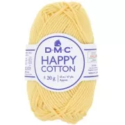 Coton Happy Cotton DMC - spécial amigurumi - Vanille (n°787) x43m