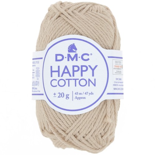 Coton Happy Cotton DMC - spécial amigurumi - Beige (n°773) x43m