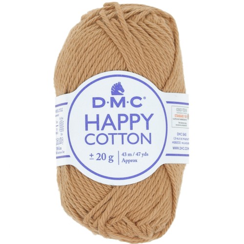 Coton Happy Cotton DMC - spécial amigurumi - Camel (n°776) x43m