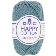 Coton Happy Cotton DMC - spécial amigurumi - Bleu délavé (n°750) x43m