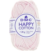Coton Happy Cotton DMC - spécial amigurumi - Rose poudré (n°766) x43m|raw }}
