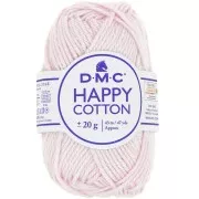 Coton Happy Cotton DMC - spécial amigurumi - Rose poudré (n°766) x43m