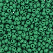 Preciosa Perles rocailles 9/0 2.5 mm - Green Opaque x20g