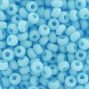 Preciosa Perles rocailles 11/0 2 mm - Aquamarine Opaque x20g|raw }}