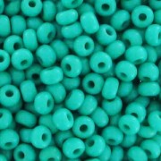 Preciosa Perles rocailles 9/0 2.5 mm - Green Turquoise x20g|raw }}