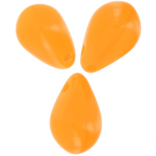 Gouttes 6x9 mm Mandarine x25