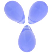 Gouttes 6x9 mm Blue Opal x25