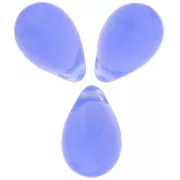 Gouttes 6x9 mm Blue Opal x25