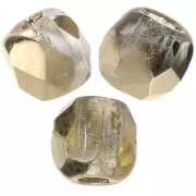Facettes 2 mm véritable (True 2) Crystal Amber x50