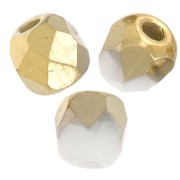 Facettes 2 mm véritable (True 2) Chalk White Gold Mat x50|raw }}