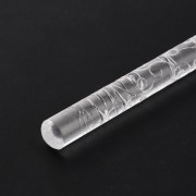 Rouleau de texture en acrylique 165x10 mm pour pâte polymère - Coeurs