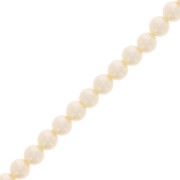 Perles nacrées Aurora 5810 5 mm - Crystal Cream Pearl x49cm|raw }}