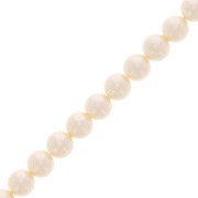 Perles nacrées Aurora 5810 6 mm - Crystal Cream Pearl x29cm|raw }}