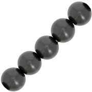 Perles nacrées Aurora 5810 12 mm - Crystal Black Pearl x10|raw }}