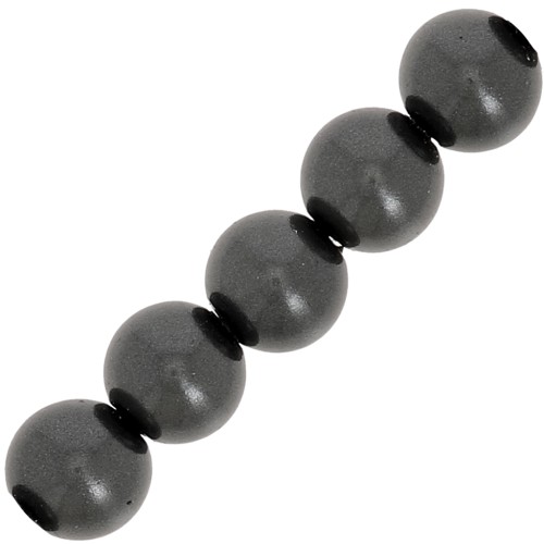 Perles nacrées Aurora 5810 12 mm - Crystal Black Pearl x10