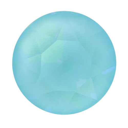 Cabochon rond Aurora A1088 8 mm - Crystal Summer Blue Delite x1