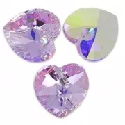Coeurs PureCrystal 6228 10,3x10 mm Violet AB x6