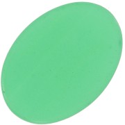 Cabochon plat ovale 18x13 mm en pierre gemme - Jade teinté - Vert x1|raw }}