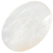 Cabochon plat ovale 18x13 mm en nacre x1|raw }}