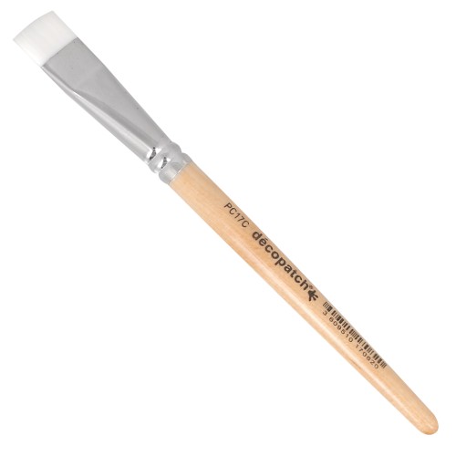Pinceau brosse nylon n°17 - Decopatch x1