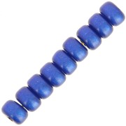Perles Heishi rondelles  Super Polaris 6x4 mm - Bleu royal x10|raw }}