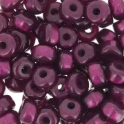 Perles Heishi rondelles Super Polaris 6x4 mm - Aubergine x10